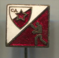 BOXING - CRVENA ZVEZDA, Belgrade, Serbia, Vintage Pin, Badge, Enamel - Boxen