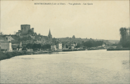 41 MONTRICHARD / Vue Générale Les Quais / - Montrichard