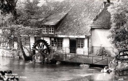 BLAUBEUREN (Baden-Württemberg) Blautopf Mit Mühle Wassermühle Karte Um 1958 - Blaubeuren