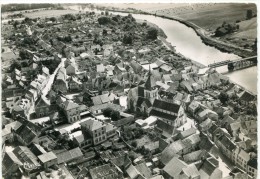 CPSM 51 DAMERY VUE AERIENNE L EGLISE ET LE PONT SUR LA MARNE 1954   Grand Format 15 X 10,5 - Otros & Sin Clasificación