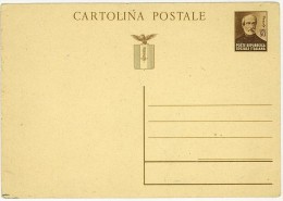 R.S.I. - INTERO POSTALE DI REPUBBLICA SOCIALE ITALIANA - CENT. 30 MAZZINI - NUOVO - Stamped Stationery