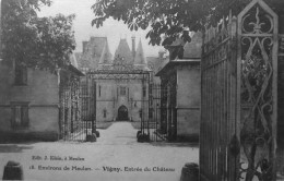 Environs De Meulan, Vigny, Entrée Du Chateau - Vigny