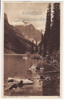 CANADA AB LAKE LOUISE MT LEFROY~CANADIAN PACIFIC RAILWAY C1920s-1930s Vintage Postcard - Lac Louise