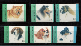 (cl 23 - P37) Finlande ** - N° 1893 à 1898 (ref. Michel Au Dos)- Chiens - Prix 7,50 € + Port - Unused Stamps