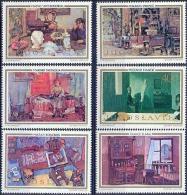 YU 1973-1524-9 REPRODUCTION, YUGOSLAVIA. 6v, MNH - Unused Stamps