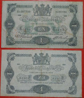 * REVERSE PRINT * SWEDEN 1 CROWN 1918!!! UNCOMMON! GUSTAV V (1907-1950) LOW START!  NO RESERVE! - Schweden