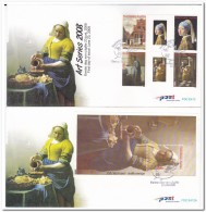 Nederlandse Antillen 2008, FDC 412, Art Series Johannes Vermeer - West Indies