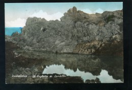 S5279 CARTOLINA ACQUARELLATA TRAPANI PANTELLERIA IL LAGHETTO DI SPADILLO FG. V. - Mazara Del Vallo