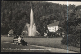 Ilmenau-anlagen Mit Spingbrunnen An Der Festhalle-used-perfect Shape - Ilmenau