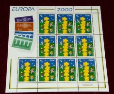 EUROPA - 2000 //  Irlande - Feuillet Neuf  //  MNH - 2000