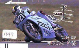 Télécarte Japon * MOTOR  (1699)  Phonecard Japan * TELEFONKARTE * MOTORBIKE * FRONTBAR 110-2570 - Motos