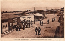 HOLZMINDEN  CAMP DE PRISONNIERS FRANCAIS PENDANT LA GUERRE DE 1914-18  L'UNIVERSITE POPULAIRE DU CAMP - Holzminden