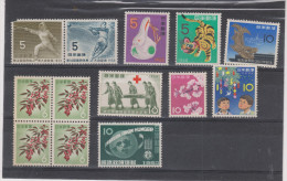 Ensemble De Timbres Neufs Sans Charnière MNH Années 60 - Collections, Lots & Séries