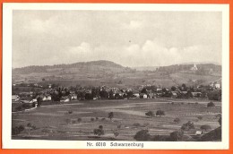 MAD-09 Schwarzenburg. Militär-Stempel Thun-Kaserne 1925 - Schwarzenburg