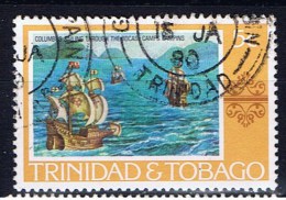 TT+ Trinidad & Tobago 1976 Mi 345-46 Kolumbus' Schiffe, Landschaft - Trinidad & Tobago (1962-...)
