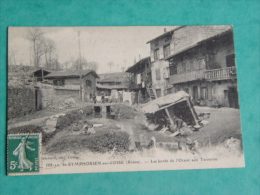 RHONE-SAINT SYMPHORIEN SUR COISE-588-12-LES BORDS DE L'ORZON AUX TANNERIES ED BLANARD LAVANDIERES-ANIMEE - Saint-Symphorien-sur-Coise