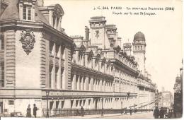 PARIS LA NOUVELLE SORBONNE (1884) FACADE SUR LA RUE ST JACQUES REF 40179 - Enseignement, Ecoles Et Universités