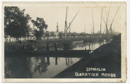 Ismailia Quartier Arabe  Air Mail 193? Envoi Au Comte De Grailly Cie Du Canal De Suez - Ismaïlia