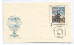 CARTA CHECOSLOVAQUIA MATº PRAGA - Storia Postale