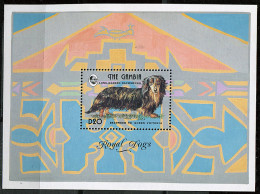 (cl 23 - 40) Gambie ** Bloc N° 192 (ref. Michel Au Dos)- Chien Des Rois : Le Teckel - - Gambia (1965-...)