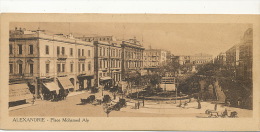 Alexandrie Place Mohamed Aly Edit The Cairo Postcard Trust Serie 551 - Alexandrie