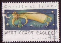 1994 - Christmas Island Xmas 45c WISE MAN & Gift Stamp FU - Christmas Island