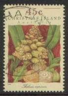 1994 - Christmas Island Orchids 45c THELASIS CAPITATA Stamp FU - Christmaseiland