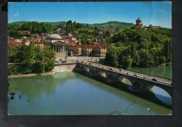 J264 Torino, La Gran Madre E Monte Dei Cappuccini - Ed. Cambursano - Ponte, Pont, Bridge, Auto Cars Voitures - Ponts