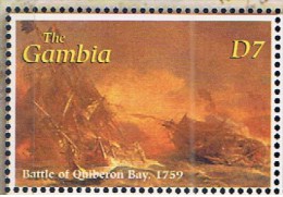 WAG+ Gambia 2001 Mi 4550 Mnh Schlacht Bei Quiberon - Gambia (1965-...)