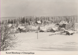 Altenberg Bärenburg - S/w Ortsansicht 1 - Altenberg