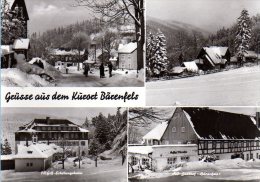 Altenberg Bärenfels - S/w Mehrbildkarte 8 - Altenberg