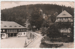 Altenberg Kipsdorf - S/w Teilansicht Mit Bahnhofs Gaststätte - Altenberg