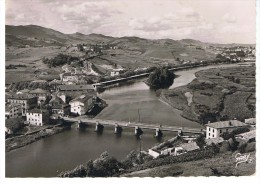 BEHOBIE - Le Pont International Et L'Ile Des Faisans  - Gaby 1 -  Circulée 1952 - Tbe - Béhobie