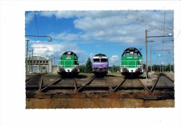 52 - Haute Marne - CHALINDREY - Train LOCOMOTIVE - BB 69439-69438 - CC 72613 -  S.N.C.F - Voie Ferrée - 2006 - Chalindrey