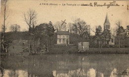 61 Athis. Le Temple Et Le Presbytere - Athis De L'Orne