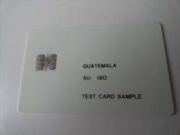 RARE : GUATEMALA  TEST CARD - Guatemala