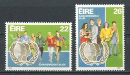IRLANDE 1985 N° 578/579 ** Neufs = MNH Superbes Cote 2,25 € La Jeunesse - Unused Stamps