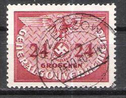 Pologne Gouvernement Général Service N° 15 Oblitéré - General Government