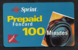 UNITED STATES - SPRINT PHONECARD  (  K. MART PHONECARD ) USED 1990s - Sprint