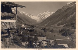 FERDEN  VUE DU VILLAGE CARTE PHOTO (PHOTOGRAPHE E GYGER) RARE - Ferden