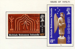 Iles Salomon (1970) - "Noël"  Neufs* - Isole Salomone (...-1978)