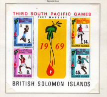 Iles Salomon (1969) - BF "Sports"  Neufs** - British Solomon Islands (...-1978)