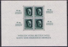 Duitse Rijk Y/T Blok 11 (*) - Blocks & Sheetlets