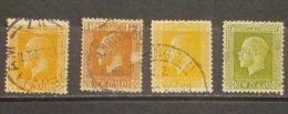 Nuova Zelanda 1915 King George 4 Stamps Used - Usados