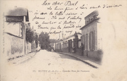 95. Val D ´ Oise . Butry . Grande Rue De Parmain . - Butry