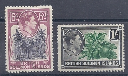 140016205  SALOMON  ISL.YVERT   Nº  65/6  */MH - British Solomon Islands (...-1978)