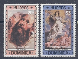 140016219  DOMINICA  YVERT   Nº  564/7  **/MNH - Dominique (...-1978)