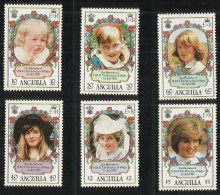 Anguilla 1982 21st Birthday Princess Of Whales MNH - Anguilla (1968-...)