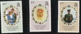 Ascension Islands 1981Royal Wedding MNH - Ascensión