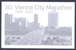 2013 AUSTRIA "MARATONA DI VIENNA" SINGOLO BIANCO E NERO MNH - Unused Stamps